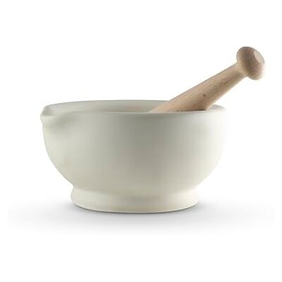 Milton Brook - Porcelain Mortar - 21 cm - Mortar and pestle Milton Brook - Porcelain Mortar - 21 cm - Mortar and pestle