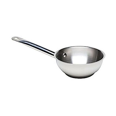 Genware NEV-1616-01 Sauteuse, No Lid, 1 L, 16 cm Diameter, 5 cm Height Genware NEV-1616-01 Sauteuse, No Lid, 1 L, 16 cm Diameter, 5 cm Height