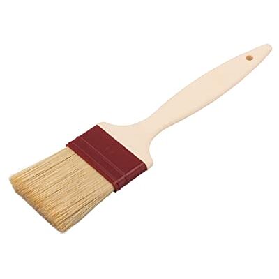 Matfer E444 Pastry Brush Natural Flat Bristles, 60 mm Long Matfer E444 Pastry Brush Natural Flat Bristles, 60 mm Long