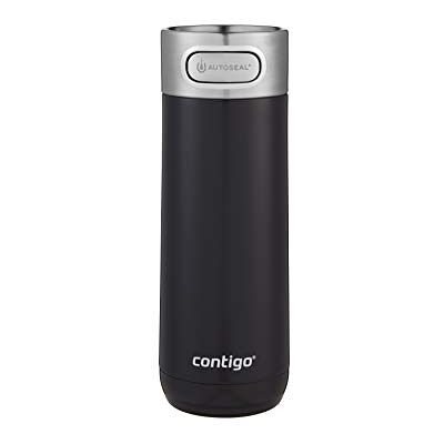 Contigo Luxe Autoseal Travel Mug, Stainless Steel Thermal Mug, Vacuum Flask, Leakproof Tumbler, dishwasher safe, Coffee Mug with BPA Free Easy-Clean Lid, Licorice Contigo Luxe Autoseal Travel Mug, Stainless Steel Thermal Mug, Vacuum Flask, Leakproof Tumbler, dishwasher safe, Coffee Mug with BPA Free Easy-Clean Lid, Licorice