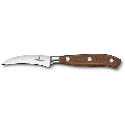 Victorinox Grand Maître, Office Knife, Extra Sharp Blade, Straight Edge, 8 cm, Noble Wooden Handle, Stainless Steel, Brown Victorinox Grand Maître, Office Knife, Extra Sharp Blade, Straight Edge, 8 cm, Noble Wooden Handle, Stainless Steel, Brown