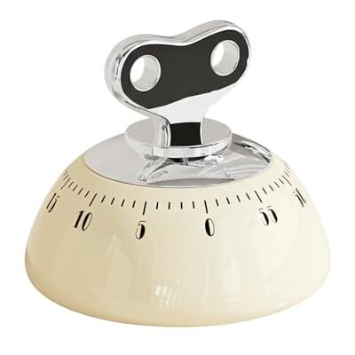 CARPJZ Mechanical Kitchen Timer, 60 Minute No Battery Manual Countdown Timer, Loud Ring Alarm Mechanical Timer with Strong Magnet for Cooking Baking CARPJZ Mechanical Kitchen Timer, 60 Minute No Battery Manual Countdown Timer, Loud Ring Alarm Mechanical Timer with Strong Magnet for Cooking Baking