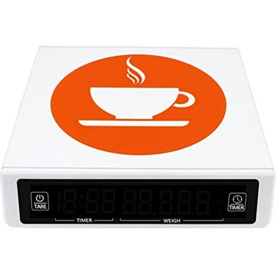 Jazuaiao Espresso Scale with Timer, Electronic Food Weighing, White 3KG Digital Food Kitchen Scale with Timer, Touch Screen, Electronic Food Weighing Scale for Cooking Baking Jazuaiao Espresso Scale with Timer, Electronic Food Weighing, White 3KG Digital Food Kitchen Scale with Timer, Touch Screen, Electronic Food Weighing Scale for Cooking Baking