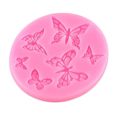TSMORY Butterflies Shaped Fondant Cake Decorating Silicone Mold Chocolate Mould Candy Ice Cream Mold Baking Tool TSMORY Butterflies Shaped Fondant Cake Decorating Silicone Mold Chocolate Mould Candy Ice Cream Mold Baking Tool