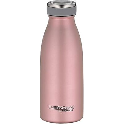 ThermoCafé Drinking Bottle, Insulated Water Bottle, Insulated Bottle, Thermos Flask. 0.35 l Mat Rosé Gold ThermoCafé Drinking Bottle, Insulated Water Bottle, Insulated Bottle, Thermos Flask. 0.35 l Mat Rosé Gold