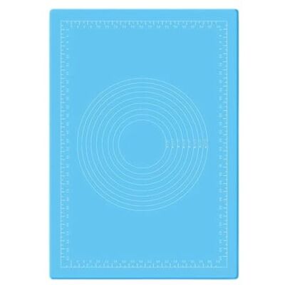 EMASDGEY Silicone Baking Mat, Nonslip, Dough, Thickened Blue 50X40CM 230 C, Food Grade Materials, Easy Storage, Microwave Safe, Pastries Mats, Baking Essential EMASDGEY Silicone Baking Mat, Nonslip, Dough, Thickened Blue 50X40CM 230 C, Food Grade Materials, Easy Storage, Microwave Safe, Pastries Mats, Baking Essential