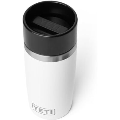 YETI Rambler 12 oz (355ml) Travel Bottle, White Drinks Bottle & Coffee Flask for Hot Drinks, Leakproof Commuter Cap, Backpack-Friendly Insulated Coffee Cup YETI Rambler 12 oz (355ml) Travel Bottle, White Drinks Bottle & Coffee Flask for Hot Drinks, Leakproof Commuter Cap, Backpack-Friendly Insulated Coffee Cup
