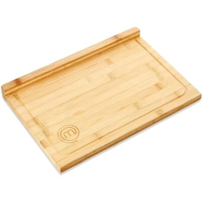MasterChef Large Dual-Side Bamboo Cutting Board - Kitchen Accessory MasterChef Large Dual-Side Bamboo Cutting Board - Kitchen Accessory