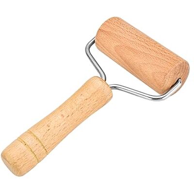 Lahviuu Pastry Pizza Roller,1 pcs Wood Rolling Pin for Baking Dough Roller Non Stick Wooden Pizza Wheel,for Making Cookie, Fondant, Pie, Bread, Tortilla, Pasta Lahviuu Pastry Pizza Roller,1 pcs Wood Rolling Pin for Baking Dough Roller Non Stick Wooden Pizza Wheel,for Making Cookie, Fondant, Pie, Bread, Tortilla, Pasta