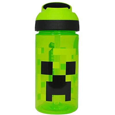 Atlantic - Minecraft Creeper - 450ml - Water Bottle Atlantic - Minecraft Creeper - 450ml - Water Bottle