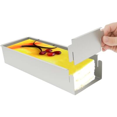 Jokapy Tiramisu Cake Mold Rectangle Cheesecake Pan with Removable Side Plate Rectangle Oven Cake Moulds for Baking Nonstick Bakeware Dish Pan Tins(40cm) Jokapy Tiramisu Cake Mold Rectangle Cheesecake Pan with Removable Side Plate Rectangle Oven Cake Moulds for Baking Nonstick Bakeware Dish Pan Tins(40cm)