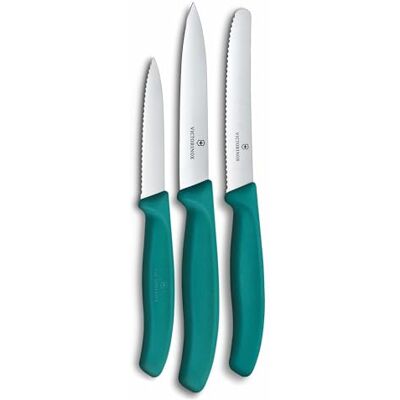 Victorinox Swiss Classic Kitchen Knife Set - Paring, Tomato & Breakfast - Kitchen Knife Set Victorinox Swiss Classic Kitchen Knife Set - Paring, Tomato & Breakfast - Kitchen Knife Set