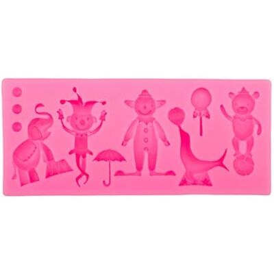 Ranuw Funny Circus Clown Silicone Mold Fondant Chocolate Mould DIY Cake Dessert Mould Homes Kitchen Baking DIY Supplies Fondant Molds Christmas Silicone for Cake Decorating Tools Ranuw Funny Circus Clown Silicone Mold Fondant Chocolate Mould DIY Cake Dessert Mould Homes Kitchen Baking DIY Supplies Fondant Molds Christmas Silicone for Cake Decorating Tools