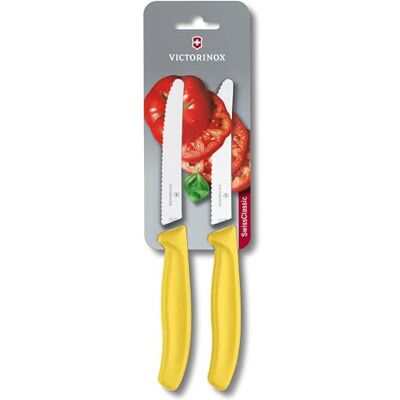 Victorinox Vegetable Peeler - Sharp Serrated Blades - Ergonomic Handle Victorinox Vegetable Peeler - Sharp Serrated Blades - Ergonomic Handle