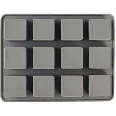 Fieuaah Silicone Fondant Mold Square Cube Shape, Soap Chocolate Sugar, Cake Decorating Tools, Resin, Family Soap Molds, Kitchen Baking Gift Fieuaah Silicone Fondant Mold Square Cube Shape, Soap Chocolate Sugar, Cake Decorating Tools, Resin, Family Soap Molds, Kitchen Baking Gift