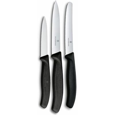 Victorinox Kitchen Knife Set - Swiss Quality - 3 pcs Victorinox Kitchen Knife Set - Swiss Quality - 3 pcs