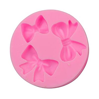 Haodream Cute Bowknot Shaped Silicone Fondant Molds, C, G C Bowknot Shaped Silicone Fondant Molds, Chocolate Mold, Cake Decorating Tools, Cupcake Toppers, Art Haodream Cute Bowknot Shaped Silicone Fondant Molds, C, G C Bowknot Shaped Silicone Fondant Molds, Chocolate Mold, Cake Decorating Tools, Cupcake Toppers, Art