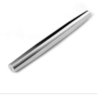 SHFYFHS 1 Pcs Rolling Pin, Solid Rolling Pin, Stainless Steel Rolling Pin, 304 Steel Rolling Pin, Non-Stick Metal Rolling Pin, for Pizza Bread, Pastry, Dough, Dumpling, Tortilla, Bread(32.5 X 2.5cm). SHFYFHS 1 Pcs Rolling Pin, Solid Rolling Pin, Stainless Steel Rolling Pin, 304 Steel Rolling Pin, Non-Stick Metal Rolling Pin, for Pizza Bread, Pastry, Dough, Dumpling, Tortilla, Bread(32.5 X 2.5cm).