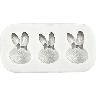 loytv 3 Holes Silicone Dessert Molds, Shape for Baking Cake Fondant for Kitchen Baking Dessert, Plaster Clay Soap Molds for Pastry Decorating loytv 3 Holes Silicone Dessert Molds, Shape for Baking Cake Fondant for Kitchen Baking Dessert, Plaster Clay Soap Molds for Pastry Decorating
