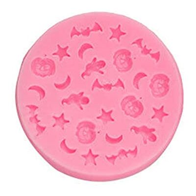Fieuaah Silicone Halloween Festival Fondants Cake Molds 7 Styles, Style1 Non-stick Mold, Creative Baking Gadget, Chocolate Cake Baking, Clay Hand Decoration, 7 Styles Fieuaah Silicone Halloween Festival Fondants Cake Molds 7 Styles, Style1 Non-stick Mold, Creative Baking Gadget, Chocolate Cake Baking, Clay Hand Decoration, 7 Styles