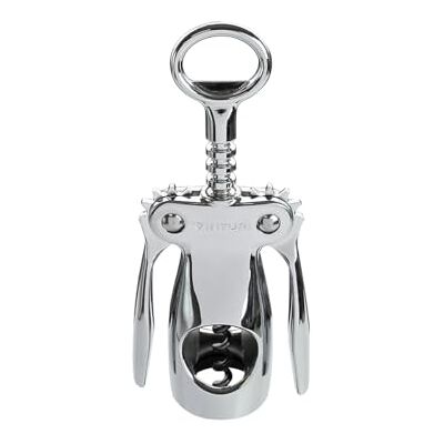Vinturi V9032 Silver Metal Corkscrew - Corkscrew Vinturi V9032 Silver Metal Corkscrew - Corkscrew