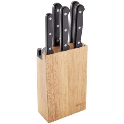 Judge Sabatier - 5pc - Wooden Block - Knife Block Set Judge Sabatier - 5pc - Wooden Block - Knife Block Set