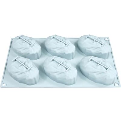 Aetherize Pistachio Silicone Baking Molds, 11.7x6.8inch 3D Mousse Mold, 6 Cavity Pistachio Cake Moulds for Chocolate, Pudding, Jelly, Ice Cream Aetherize Pistachio Silicone Baking Molds, 11.7x6.8inch 3D Mousse Mold, 6 Cavity Pistachio Cake Moulds for Chocolate, Pudding, Jelly, Ice Cream