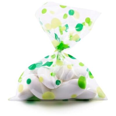 Italpak Bubbles Green 9x12.5cm Polypropylene Packaging bags Italpak Bubbles Green 9x12.5cm Polypropylene Packaging bags