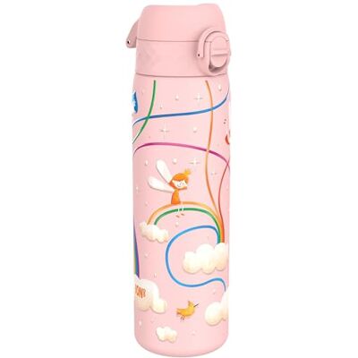 Ion8 Orange Slim Stainless Steel Water Bottle - Water Bottle Ion8 Orange Slim Stainless Steel Water Bottle - Water Bottle