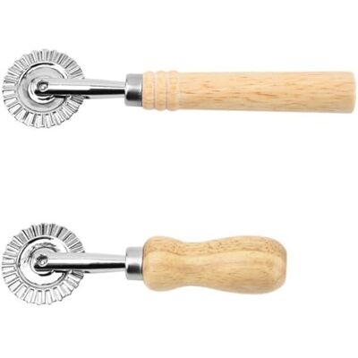 Kueohse Pastry Cutter Wheel, Baking Appliance Professional Pasta Maker Cutter Wheel with Roller, Noodle Ravioli Pizza Making Cutter for Kitchen Kueohse Pastry Cutter Wheel, Baking Appliance Professional Pasta Maker Cutter Wheel with Roller, Noodle Ravioli Pizza Making Cutter for Kitchen