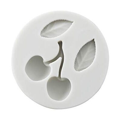 fatteryu Cherry Leaves Silicone Mold Fondant Chocolate Mould Cake Sugarcraft Decor Tool fatteryu Cherry Leaves Silicone Mold Fondant Chocolate Mould Cake Sugarcraft Decor Tool