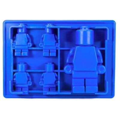 CMJ ™ Large Blue Robot Figures Men Silicone Chocolate Mould Ice Cube Wax Melt Sugarcraft UK Seller CMJ ™ Large Blue Robot Figures Men Silicone Chocolate Mould Ice Cube Wax Melt Sugarcraft UK Seller