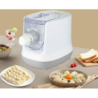 YXYLJOZ Automatic Pasta Maker with 13 Discs for Spaghetti,Fettuccine,and More,Easy Cleanup,Includes Measuring Cup and Scraper YXYLJOZ Automatic Pasta Maker with 13 Discs for Spaghetti,Fettuccine,and More,Easy Cleanup,Includes Measuring Cup and Scraper