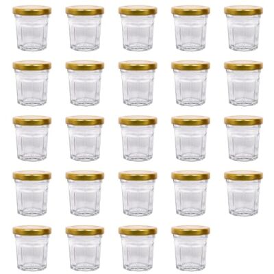 Argon - Jam Pots 30ml - 30ml - Gold lids - Jam Pots Argon - Jam Pots 30ml - 30ml - Gold lids - Jam Pots