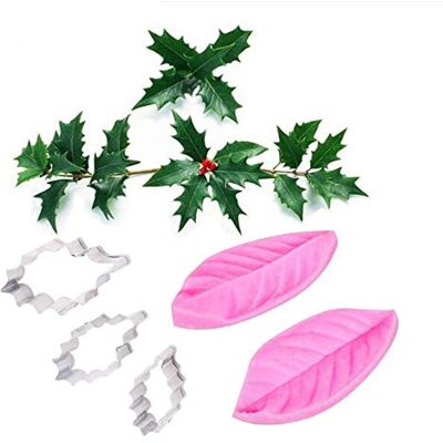 VALINK Flower Leaf Petal Veiner Cutter Silicone Molds Stainless Steel Fondant Cutter Set, Cake Decorating Toosl Cookie Cutter Baking Mould,Bakeware Sugarcract Chocolate Gumpaste Molds Cake Decorating VALINK Flower Leaf Petal Veiner Cutter Silicone Molds Stainless Steel Fondant Cutter Set, Cake Decorating Toosl Cookie Cutter Baking Mould,Bakeware Sugarcract Chocolate Gumpaste Molds Cake Decorating