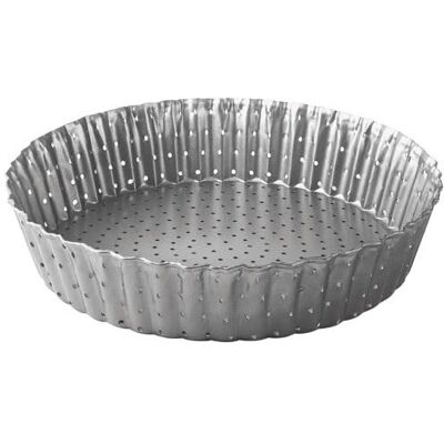 Lacor High-Quality Carbon Steel Perforated Tart Mold 24cm - Baking Mold Lacor High-Quality Carbon Steel Perforated Tart Mold 24cm - Baking Mold