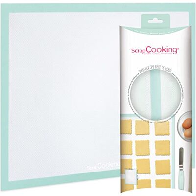 ScrapCooking SCRAP COOKING 3179 Fibreglass Silicone Pastry Mat 30 x 40 cm, Sea Green ScrapCooking SCRAP COOKING 3179 Fibreglass Silicone Pastry Mat 30 x 40 cm, Sea Green