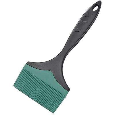 Tuyotue Large Silicone Pastry Brush, 3.95inch Extra Wide, Food Grade, Heat Resistant, Dishwasher Safe, Green 1 Tuyotue Large Silicone Pastry Brush, 3.95inch Extra Wide, Food Grade, Heat Resistant, Dishwasher Safe, Green 1