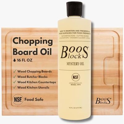 John Boos Dřevo olej - Food-safe, Deeply nourishes wood, Extends wood life John Boos Dřevo olej - Food-safe, Deeply nourishes wood, Extends wood life