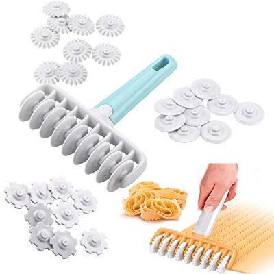 Unique 37pcs Fondant Ribbon Cutter 4 Different Gears Embosser Roller Set Noodle Dough Impression Cutter Sugarcraft Cake Decorating Mold Cake Embossing Rolling Pin Cookie Pastry Cutters Baking Cooking Tools Unique 37pcs Fondant Ribbon Cutter 4 Different Gears Embosser Roller Set Noodle Dough Impression Cutter Sugarcraft Cake Decorating Mold Cake Embossing Rolling Pin Cookie Pastry Cutters Baking Cooking Tools