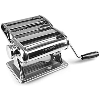 lakeland Pasta Machine Chromed Steel – Makes Lasagna Tagliatelle Spaghetti & Linguine lakeland Pasta Machine Chromed Steel – Makes Lasagna Tagliatelle Spaghetti & Linguine