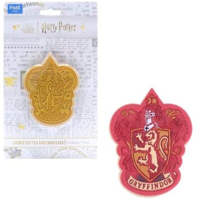 PME Harry Potter Cookie Cutter & Embosser, Gryffindor Crest PME Harry Potter Cookie Cutter & Embosser, Gryffindor Crest
