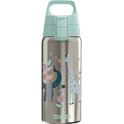 Sigg Insulated Kids Water Bottle Shield One Therm Suitable For Carbonated Beverages Leakproof Dishwasher Safe BPA Free 90% Recycled Stainless Steel 0.5L Sigg Insulated Kids Water Bottle Shield One Therm Suitable For Carbonated Beverages Leakproof Dishwasher Safe BPA Free 90% Recycled Stainless Steel 0.5L