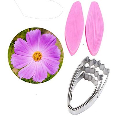 VALINK Flower Petal Veiner Cutter Silicone Molds Stainless Steel Fondant Cutter Set, Cake Decorating Tools Cookie Cutter Baking Moulds,Bakeware Sugarcract Chocolate Gumpaste Molds Cake Decorating Mold VALINK Flower Petal Veiner Cutter Silicone Molds Stainless Steel Fondant Cutter Set, Cake Decorating Tools Cookie Cutter Baking Moulds,Bakeware Sugarcract Chocolate Gumpaste Molds Cake Decorating Mold