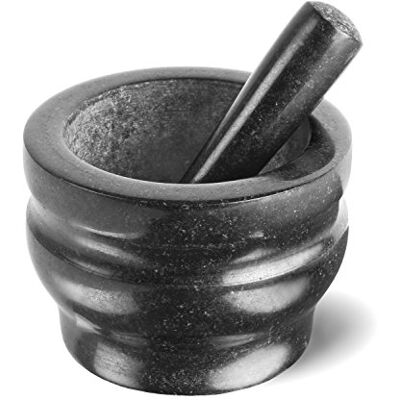 Cole & Mason H100379 Black Granite Mortar and Pestle - Mortar and Pestle Cole & Mason H100379 Black Granite Mortar and Pestle - Mortar and Pestle