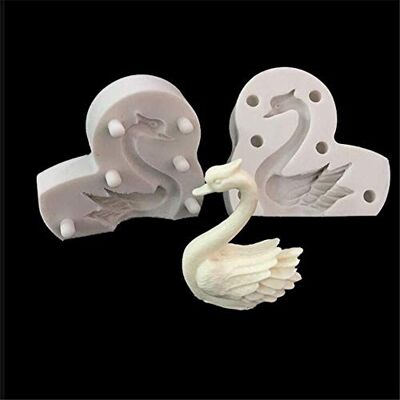VALINK 3D Swan Shape Silicone Cake Mold, Handmade Pudding Jelly Dessert Chocolate Sugar Candy Mould,Fondant Cake Baking Mold,Cake Decorating Tool Bakewere Pan, Baking Tray Clay Soap Mold Kitchen Baking Tool VALINK 3D Swan Shape Silicone Cake Mold, Handmade Pudding Jelly Dessert Chocolate Sugar Candy Mould,Fondant Cake Baking Mold,Cake Decorating Tool Bakewere Pan, Baking Tray Clay Soap Mold Kitchen Baking Tool