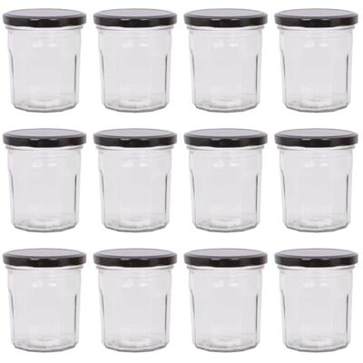 Argon Tableware - Jam Jars Set - 250ml Argon Tableware - Jam Jars Set - 250ml