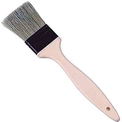 Matfer E444 Pastry Brush Natural Flat Bristles, 60 mm Long Matfer E444 Pastry Brush Natural Flat Bristles, 60 mm Long