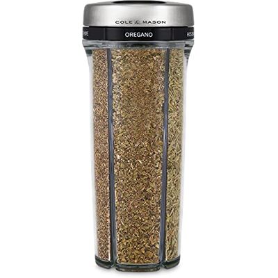 Cole & Mason Saunderton Herb Storage Jar and Shaker with Herbs Included Cole & Mason Saunderton Herb Storage Jar and Shaker with Herbs Included