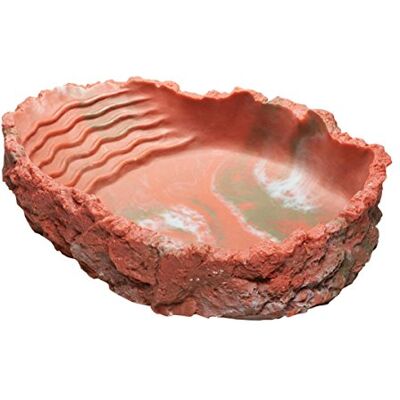 Hobby Red Dog Bath with Steps - 550ml Hobby Red Dog Bath with Steps - 550ml